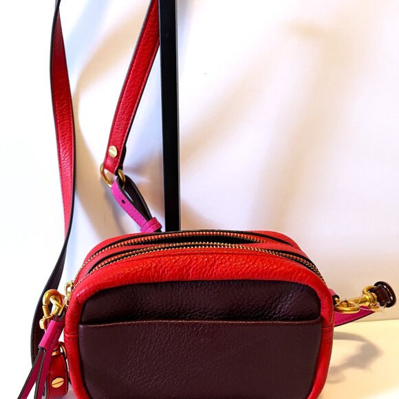 Tory Burch Perry Patchwork Hearts Mini Bag - Picture 5 of 8